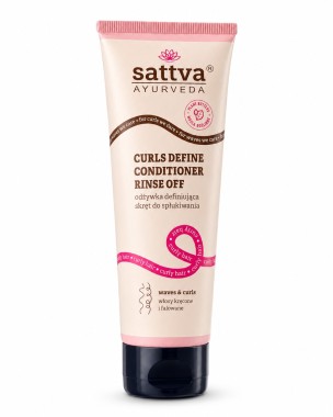 SATTVA CURLS DEFINE CONDITIONER RINSE OFF 200 ML