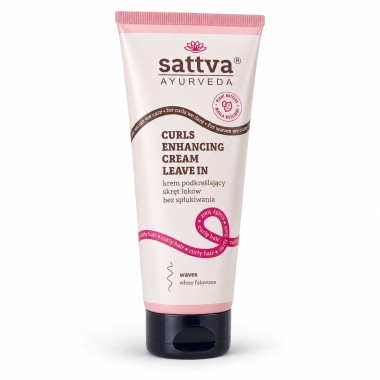 SATTVA CURLS ENHANCING CREAM LAEVE IN 200 ML