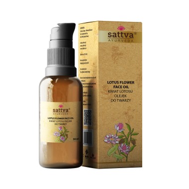 SATTVA OLEJEK DO TWARZY I CIAŁA KWIAT LOTOSU 50ML